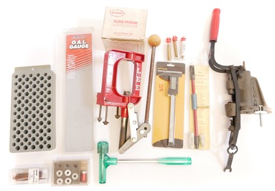 Lot 523 - Mixed reloading tools, to include a Lyman...