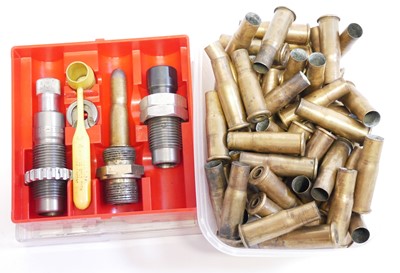 Lot 517 - 10.4mm Swiss Vetterli dies and 60 cases...