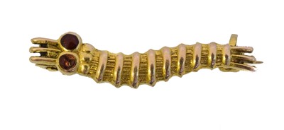 Lot 7 - A WWII 'Caterpillar Club' pin.