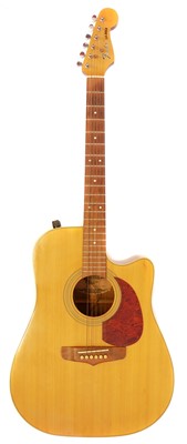 Lot 291 - Fender La Brea steel string acoustic guitar