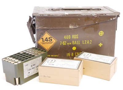 Lot 479 - 7.62 ammunition, to include 216 rounds of...