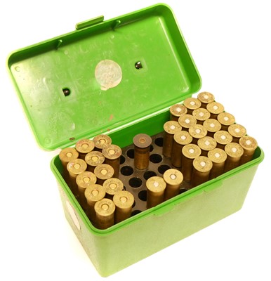 Lot 512 - .577/450 Martini Henry cases and one dummy...