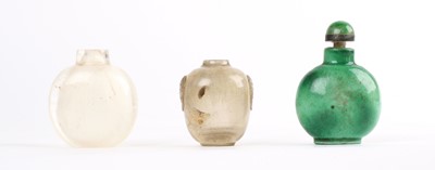 Lot 318 - Three Chinese Snuff Bottles