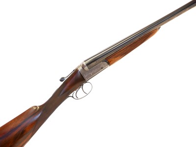 Lot 375 - Chas Osbourne 12 bore side by side shotgun,...