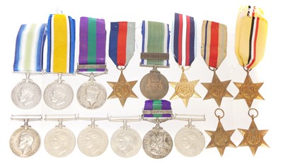 Lot 209 - Collection of medals, to include a two General...
