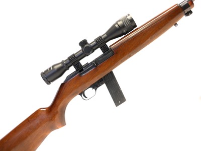 Lot 251 - Erma Model E M1 carbine semi auto .22lr rifle,...