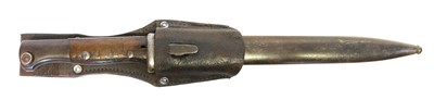 Lot 178 - German 1884/98 pioneer saw back short bayonet...
