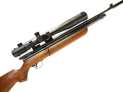 Lot 145 - Sharp .177 pump air rifle, serial number...
