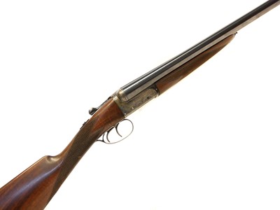 Lot 350 - Webley and Scott 12 bore side by side shotgun,...