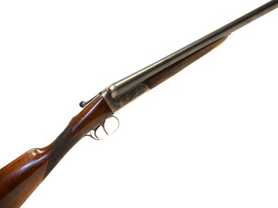 Lot 354 - AYA 12 bore side by side shotgun, serial...