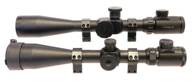 Lot 487 - Two telescopic sights, one by AGS 6-24x50 SFIR...
