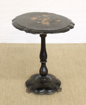 Lot 146 - A Victorian Papier-Mache Occasional Table