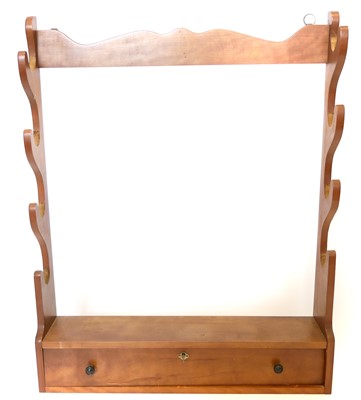 Lot 404 - Gun rack with provision for four guns, and...