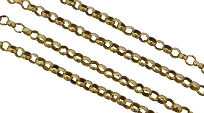 Lot 84 - A chain necklace.