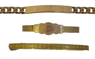 Lot 7 - Three bracelets.