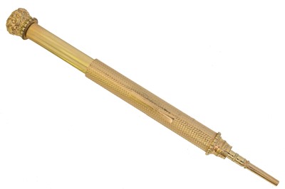 Lot 177 - A mechanical pencil by W.S. Hicks.
