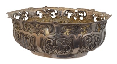 Lot 34 - An Indian Colonial Silver Bowl, by Dass and Dutt.