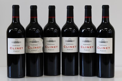 Lot 7 - 6 Bottles Chateau Clinet Grand Vin de Pomerol 2011