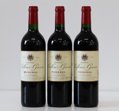 Lot 8 - 3 Bottles Chateau Lafleur Gazin Grand Vin de Pomerol 1998