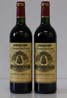 Lot 14 - 2 Bottles Chateau Angelus Premier Grand Cru Classe St Emilion 1998