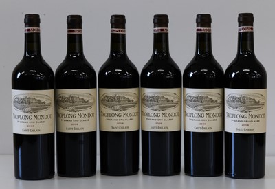 Lot 18 - 6 Bottles Chateau Troplong Mondot Premier Grand Cru