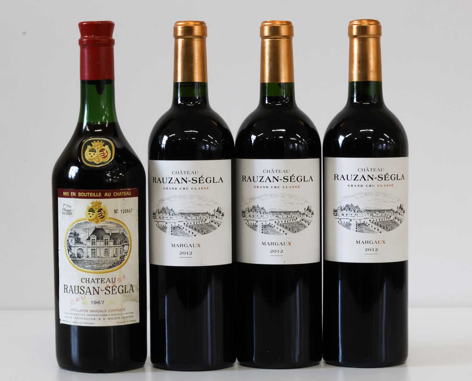 Lot 22 - 4 Bottles Chateau Rauzan Segla Grand Cru Classe Margaux