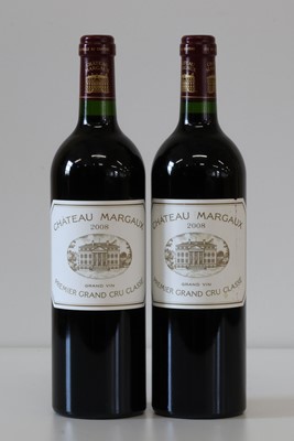 Lot 32 - 2 Bottles Chateau Margaux Premier Grand Cru Classe Margaux 2008