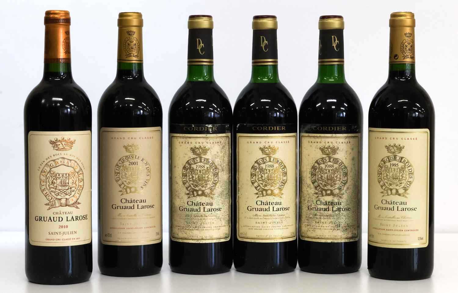 Lot 4 - 6 Bottles Chateau Gruaud Larose Grand Cru Classe St Julien