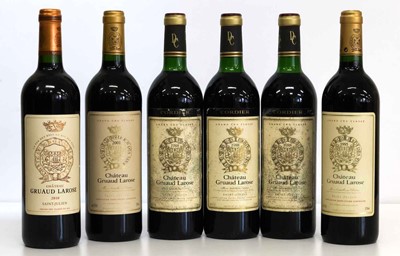 Lot 4 - 6 Bottles Chateau Gruaud Larose Grand Cru Classe St Julien