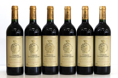 Lot 6 - 6 Bottles Chateau Gruaud Larose Grand Cru Classe St Julien 1996