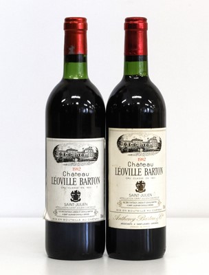 Lot 12 - 2 Bottles Chateau Leoville Barton Grand Cru Classe St Julien 1982