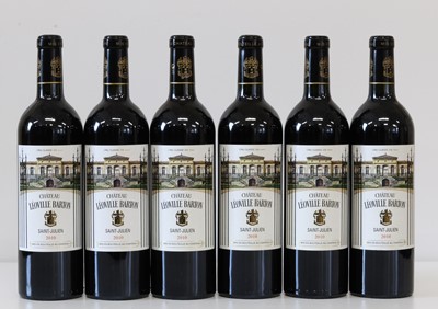 Lot 45 - 6 Bottles Chateau Leoville Barton Grand Cru Classe St Julien 2010