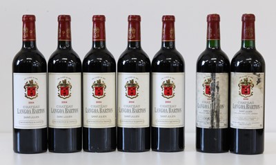 Lot 47 - 7 Bottles Chateau Langoa Barton Grand Cru Classe St Julien