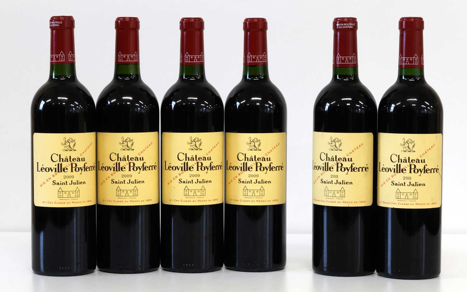Lot 16 - 6 Bottles Chateau Leoville Poyferre Grand Cru Classe St Julien