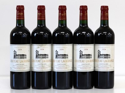 Lot 19 - 5 Bottles Chateau Lagrange Grand Cru Classe St Julien 2004