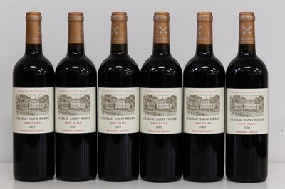 Lot 58 - 6 Bottles Chateau Saint Pierre Grand Cru Classe St Julien 2009