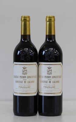 Lot 68 - 2 Bottles Chateau Pichon Longueville Comtesse de Lalande