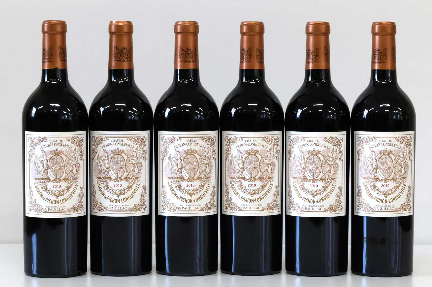 Lot 25 - 6 Bottles Chateau Pichon Longueville Baron Grand Cru