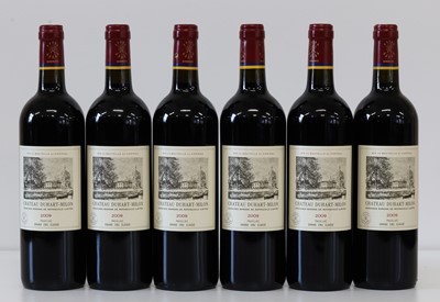 Lot 75 - 6 Bottles Chateau Duhart Milon Grand Cru Classe Pauillac 2009