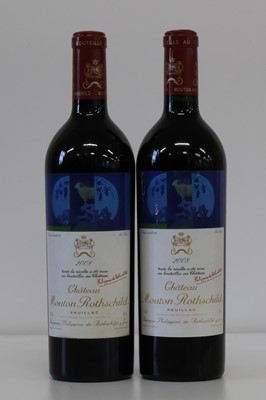 Lot 86 - 2 Bottles Chateau Mouton Rothschild