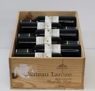 Lot 13 - 12 Bottles in OWC Château Laroze, Grand Cru Classe St Emilion 2005