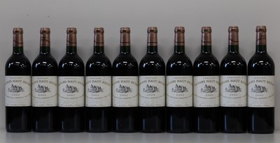 Lot 101 - 10 Bottles Chateau Bahans Haut Brion Pessac-Leognan 2002