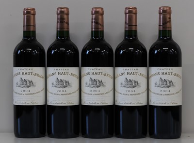 Lot 102 - 5 Bottles Chateau Bahans Haut Brion Pessac-Leognan 2004