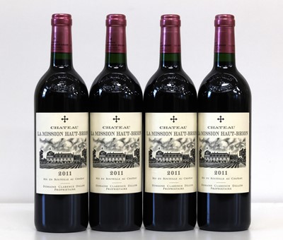 Lot 37 - 4 Bottles Chateau La Mission Haut Brion Grand Cru