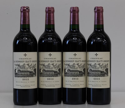 Lot 104 - 4 Bottles Chateau La Mission Haut Brion Grand Cru