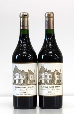 Lot 38 - 2 Bottles Chateau Haut Brion Premier Grand Cru Classe Pessac-Leognan 2008