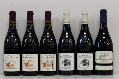 Lot 119 - 6 Bottles Chateauneuf du Pape Domaine Pierre Usseglio