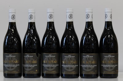 Lot 125 - 6 Bottles Chateauneuf du Pape Domaine Paul Autard ‘La Cote Ronde’ 2007