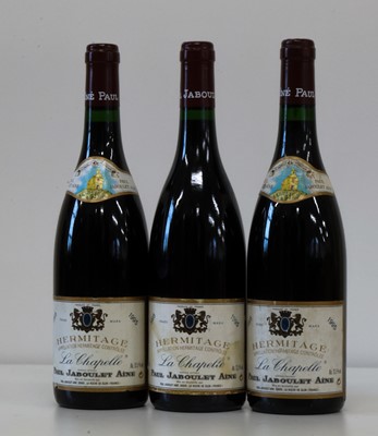 Lot 137 - 3 Bottles Hermitage ‘La Chapelle’ Domaine Jaboulet Aine 1995