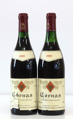Lot 41 - 2 Bottles Cornas Domaine Auguste Clape 1989